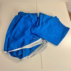 Nike Running Shorts and Blue Leggings Size Medium